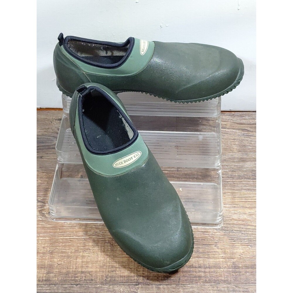 The Original Muck Boots Co Rubber Gardening Shoe Green Men's Size 11?